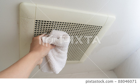 Cleaning the ventilation fan cover of the bath (unit bath) | Removes dew condensation 88046071