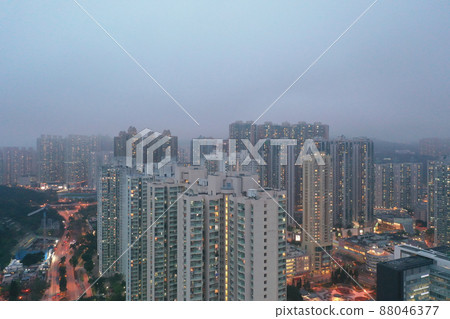 The Hang Hau district in Tseung Kwan O, Hong Kong 15 March 2022 The Hang Hau district in Tseung Kwan O, Hong Kong 15 March 2022 88046377