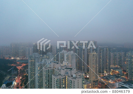 The Hang Hau district in Tseung Kwan O, Hong Kong 15 March 2022 The Hang Hau district in Tseung Kwan O, Hong Kong 15 March 2022 88046379