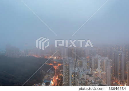 The Hang Hau district in Tseung Kwan O, Hong Kong 15 March 2022 The Hang Hau district in Tseung Kwan O, Hong Kong 15 March 2022 88046384