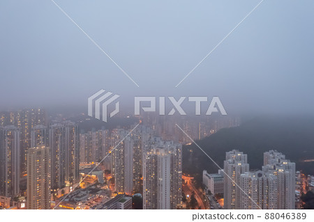 The Hang Hau district in Tseung Kwan O, Hong Kong 15 March 2022 The Hang Hau district in Tseung Kwan O, Hong Kong 15 March 2022 88046389