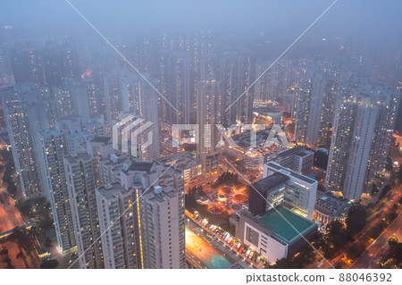 The Hang Hau district in Tseung Kwan O, Hong Kong 15 March 2022 The Hang Hau district in Tseung Kwan O, Hong Kong 15 March 2022 88046392