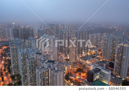The Hang Hau district in Tseung Kwan O, Hong Kong 15 March 2022 The Hang Hau district in Tseung Kwan O, Hong Kong 15 March 2022 88046393