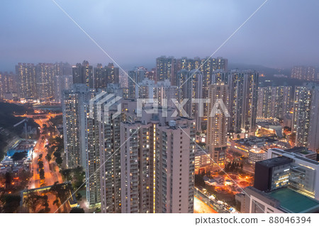 The Hang Hau district in Tseung Kwan O, Hong Kong 15 March 2022 The Hang Hau district in Tseung Kwan O, Hong Kong 15 March 2022 88046394