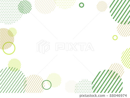 綠色幾何圖案背景素材 88046974