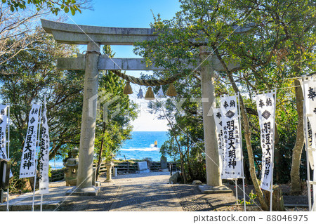 愛知縣南知多町的羽頭神社境內 88046975