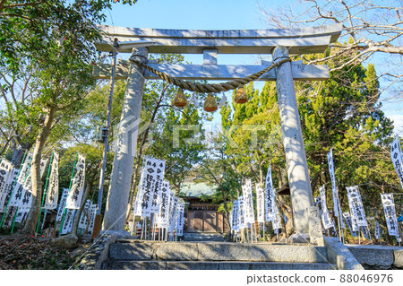 The precincts of Hazu Shrine in Minamichita Town, Aichi Prefecture The precincts of Hazu Shrine in Minamichita Town, Aichi Prefecture 88046976