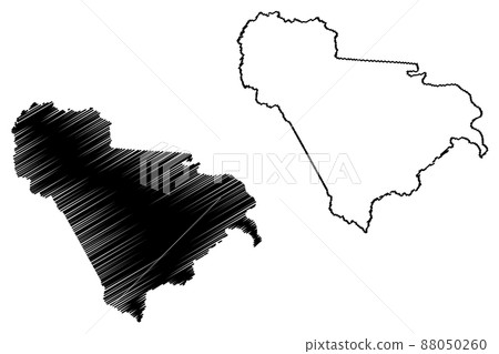 Raleigh County, State of West Virginia (U.S. county, United States of America, USA, U.S., US) map vector illustration, scribble sketch Raleigh map Raleigh County, State of West Virginia (U.S. county, United States of America, USA, U.S., US) map vector illustration, scribble sketch Raleigh map 88050260