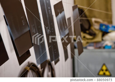 Radiographic images of welded joints 88050973