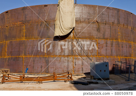 construction of the reservoir construction of the reservoir 88050978