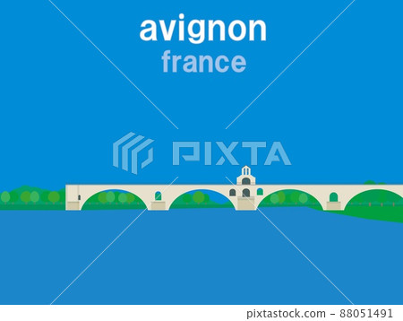 Avignon avignon Pont d'Avignon le pont saint benezet Avignon avignon Pont d'Avignon le pont saint benezet 88051491