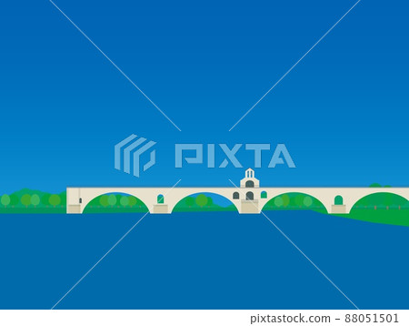 阿維尼翁 阿維尼翁 Pont d'Avignon le pont saint benezet 88051501