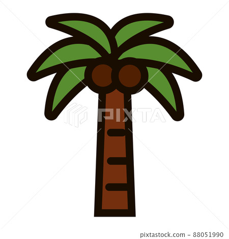 Isolated palm summer icon vector illustration Isolated palm summer icon vector illustration 88051990