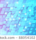 Blue-pink gradient digital background 88054102