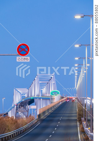 “東京”東京門大橋的夜景 88055802