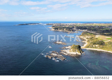 三浦半島美沙門天濱無人機航拍 88056832