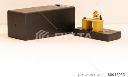 Image of eavesdropping using a small recorder Image of eavesdropping using a small recorder 88056933