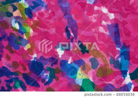 Abstract colorful oil painting texture Abstract colorful oil painting texture 88058036