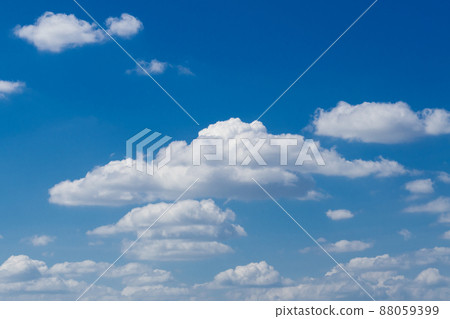 blue sky with white cloud landscape background 88059399