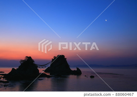 Bungo Futamigaura at dawn Bungo Futamigaura at dawn 88060467