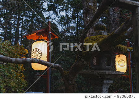 Kyoto Akayama Zenin The precincts of dusk Kyoto Akayama Zenin The precincts of dusk 88060875