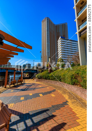 Shibaura, Minato-ku, Tokyo Promenade of Shibaura Island Shibaura, Minato-ku, Tokyo Promenade of Shibaura Island 88062575