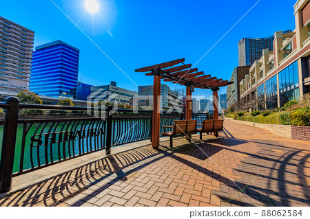 東京都港區芝浦市芝浦島散步道 東京都港區芝浦市芝浦島散步道 88062584