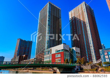 東京都港區芝浦市 Tower Mansion 郡 Grove Tower 和 Bloom Tower 東京都港區芝浦市 Tower Mansion 郡 Grove Tower 和 Bloom Tower 88062593