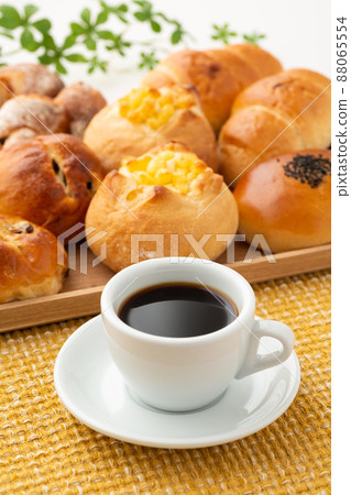Bread and coffee Bread and coffee 88065554
