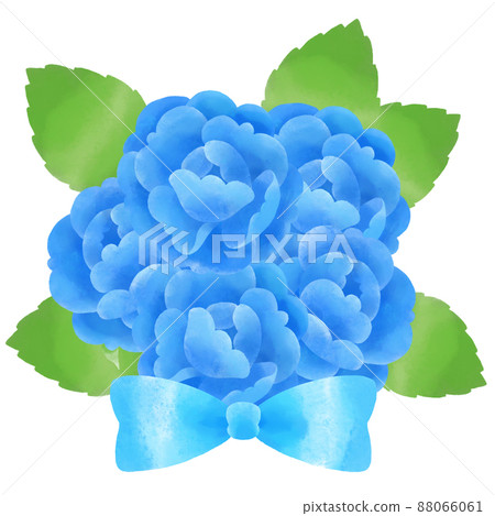 用水彩筆繪製的藍玫瑰花束 用水彩筆繪製的藍玫瑰花束 88066061