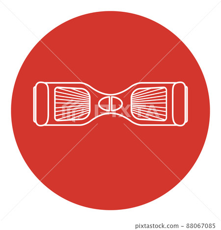 Line art style gyroscope icon - Stock Illustration [88067085] - PIXTA