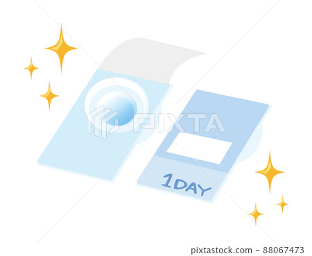 隱形眼鏡矢量圖 隱形眼鏡矢量圖 88067473