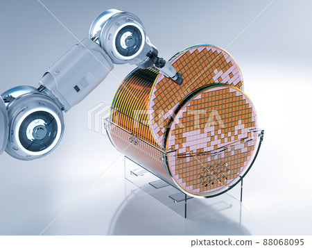 Semiconductor manufacturing with robotic arms Semiconductor manufacturing with robotic arms 88068095