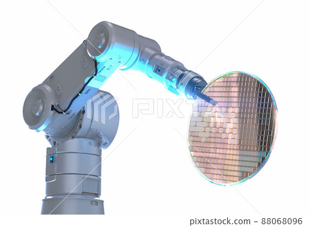 Semiconductor manufacturing with robotic arms Semiconductor manufacturing with robotic arms 88068096