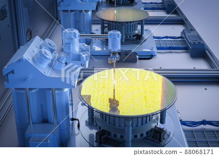 Semiconductor manufacturing with robotic arms 88068171