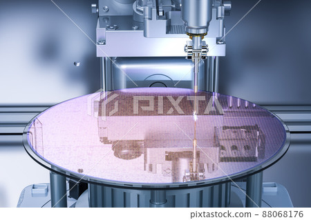 Semiconductor manufacturing with robotic arms Semiconductor manufacturing with robotic arms 88068176