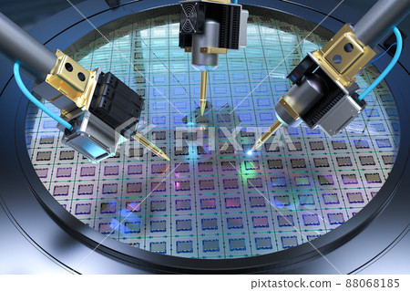 Semiconductor manufacturing with robotic arms 88068185