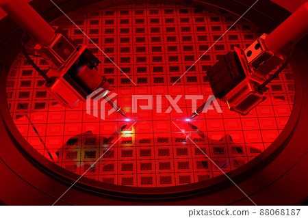 Semiconductor manufacturing with robotic arms 88068187