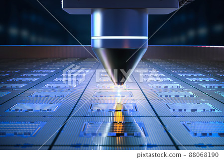 Semiconductor manufacturing with robotic arms Semiconductor manufacturing with robotic arms 88068190