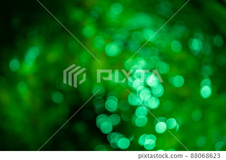Green circle bokeh Green circle bokeh 88068623