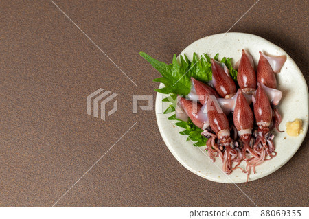 新鮮螢火蟲魷魚 88069355