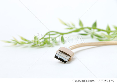 Cable, USB cable, USB, OA equipment, digital, personal computer, business, connection 88069379