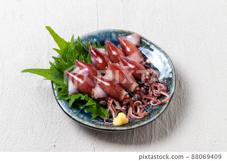 Fresh firefly squid 88069409