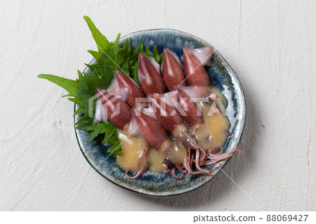 Firefly squid vinegar miso 88069427