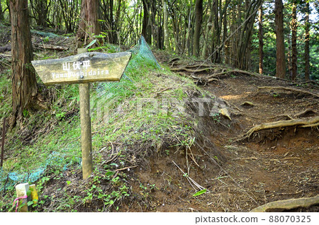 Yaguradake in the Ashigara Mountains, Yamabushidaira Pass 88070325