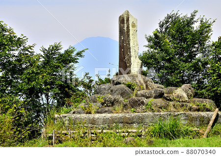 從足柄城跡看富士山 88070340