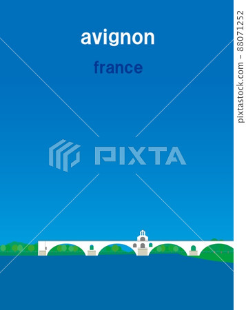 阿維尼翁 阿維尼翁 Pont d'Avignon le pont saint benezet 88071252