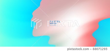 abstract vector background Soft pastel gradation bright creative ideas 88071293