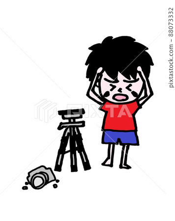 相機從三腳架上掉下來（有攝像師） 88073332