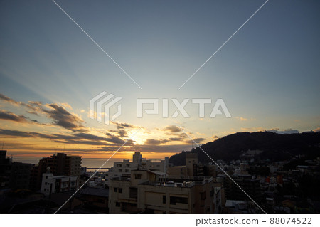 城市景觀/超廣角/日出/日落/風景 88074522